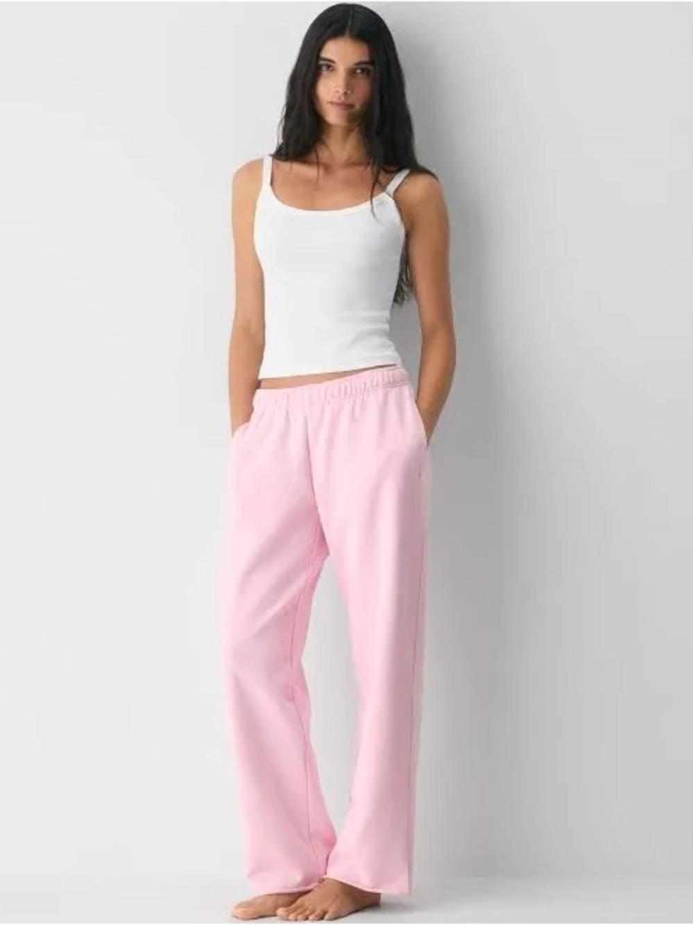 Aritzia pink sweatpants
